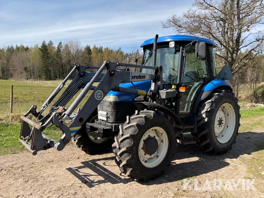 Traktor New Holland TD90D med lastare