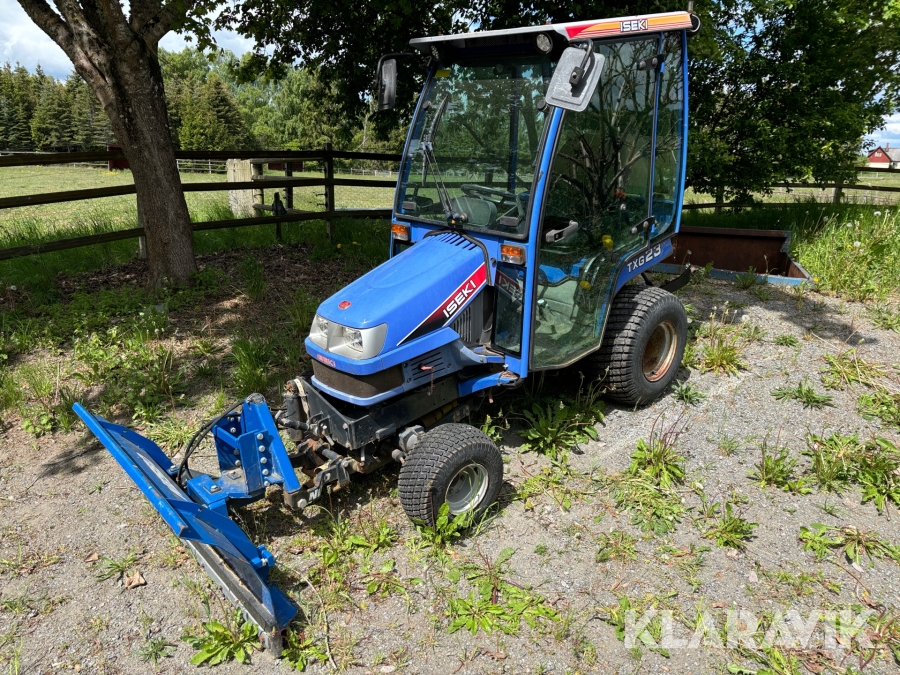 Redskapsbärare Iseki TXG23 4WD med redskap