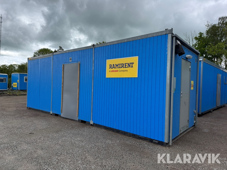 Personalmodul Volymbyggen OMTDW6 med toalett och dusch