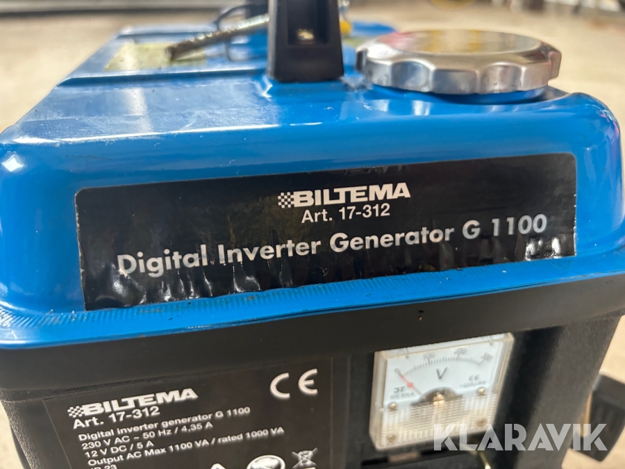 Biltema Elverk G 1000 (Biltema Elverk, Biltema Elverk 1000, Elverk 1000, eller behöver) Biltema Elverk G 1000