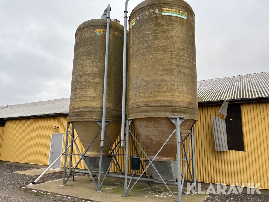 Glasfibersilos MAFA STG 22 - 2 st