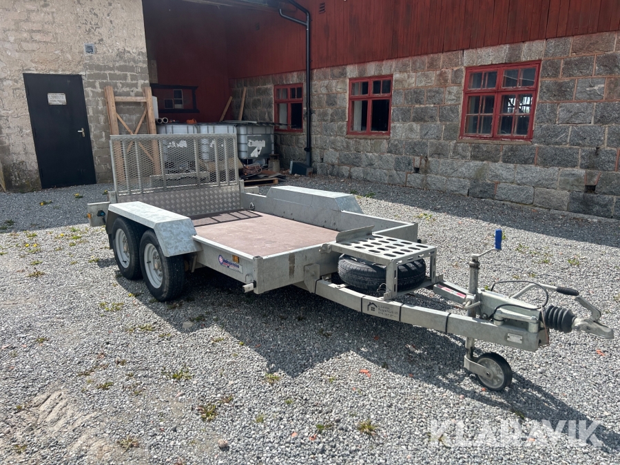 Maskinsläpkärra Indespension PL27095L