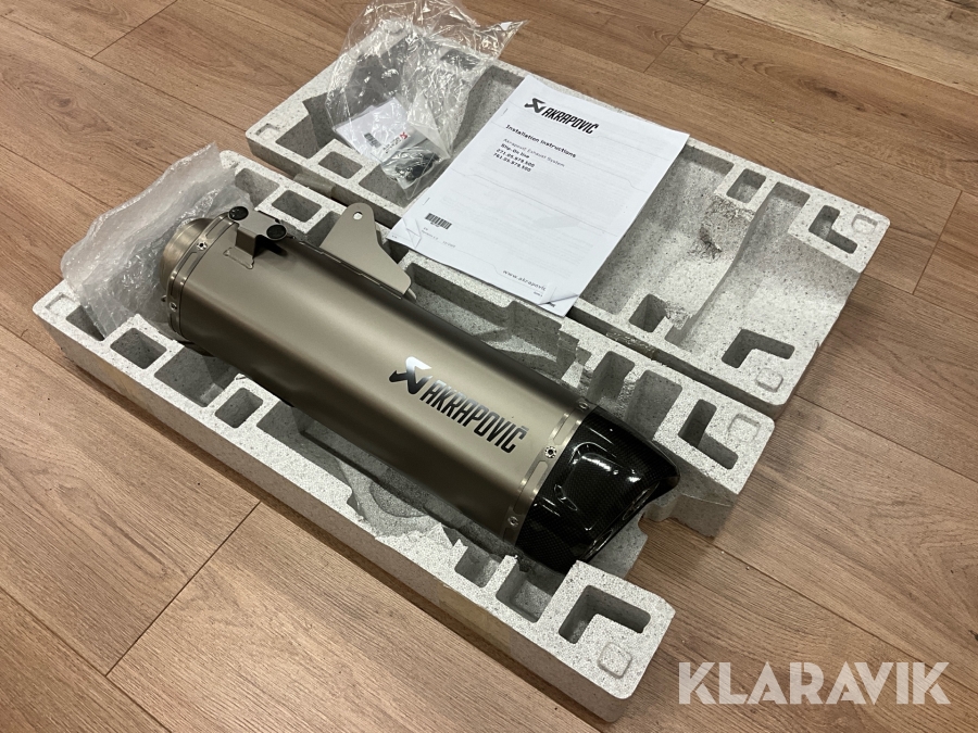 Slip-On Exhaust/Ljuddämpare Akrapovic KTM 690 Nytt