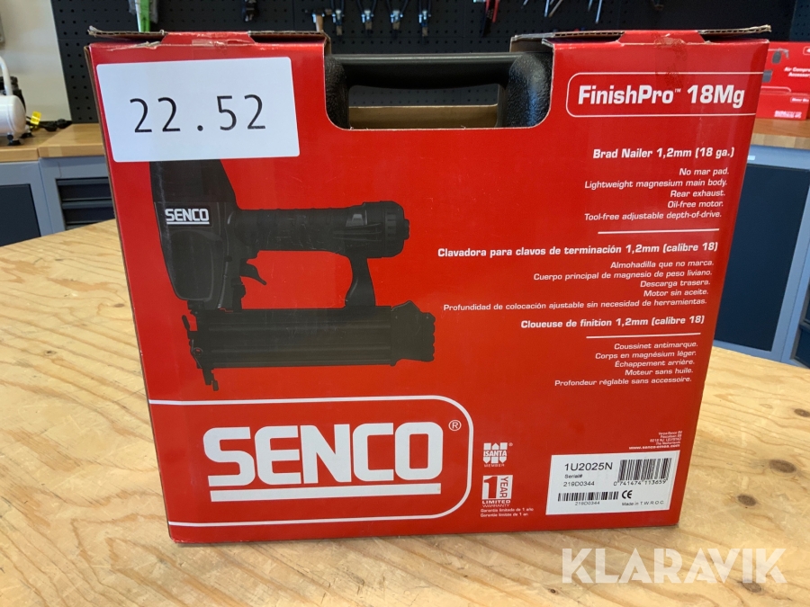 Spikpistol Senco FINISH PRO 18MG (15-50 MM) 1.2 T-Dyckertverktyg