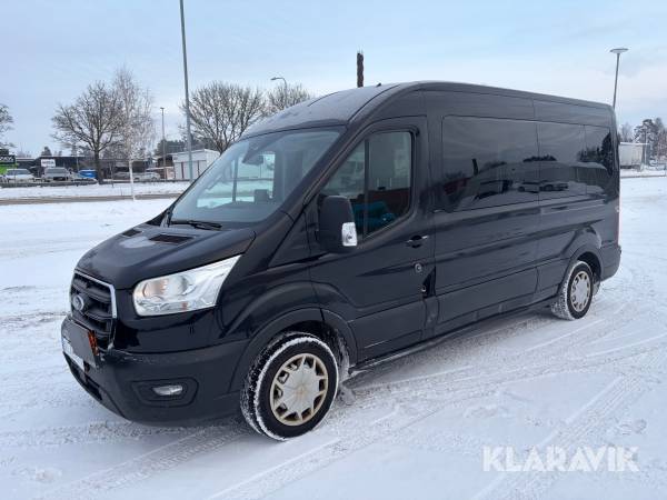 Färdtjänstbuss klass 1 Ford Transit 350 kombi 2.0 EcoBlue selectShift 130 hk med 5 st sittplatser och lastramp