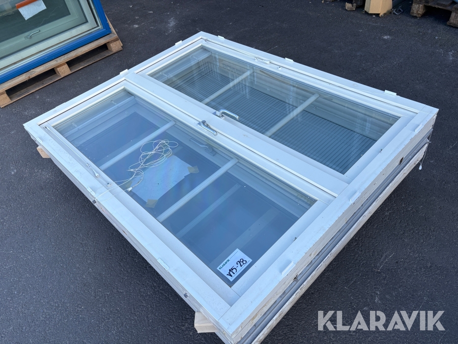 Fönster i träkarm Elit Öppningsbara stående 2 st