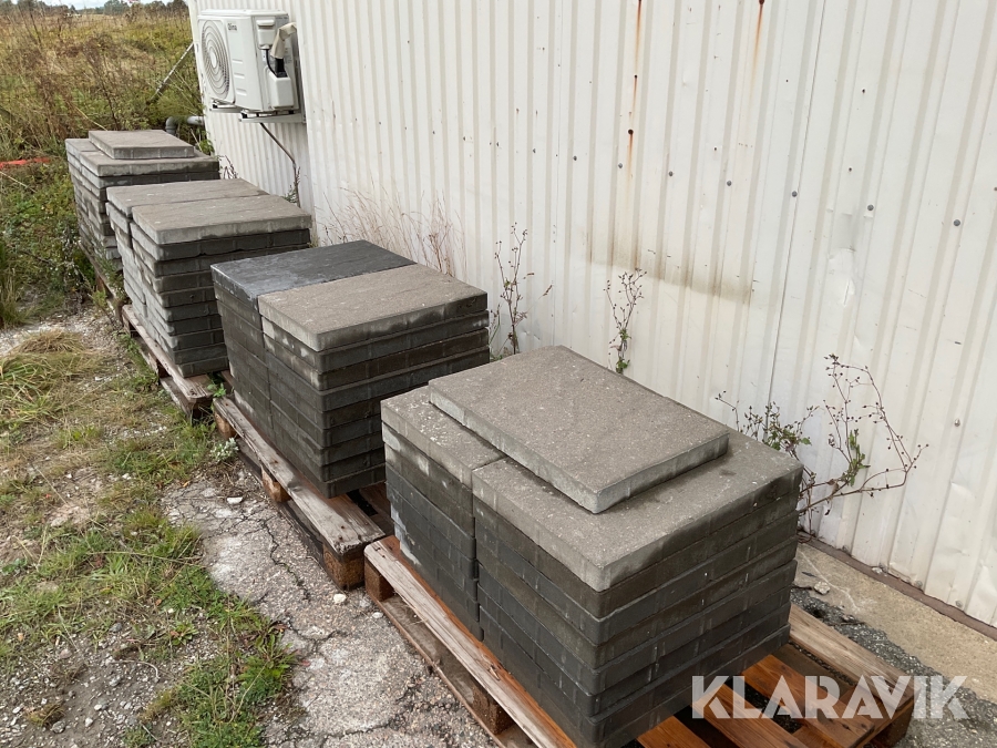 Betongplattor Flisby Antracit 300x600 76 st