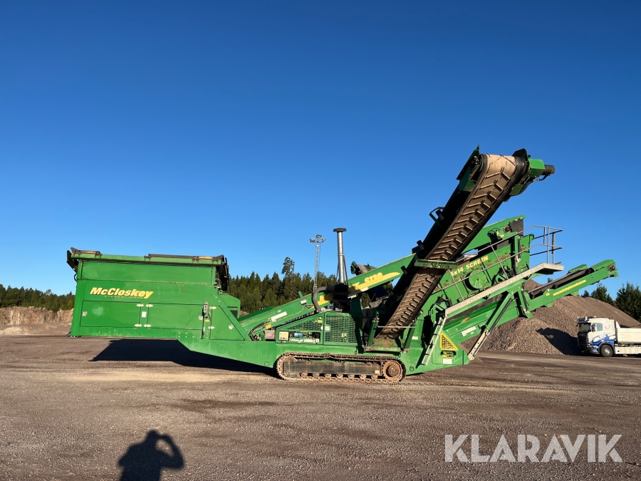 Sorteringsverk bandburen McCloskey S130 2-Deckad sikt