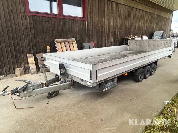 Personbilssläp Westbay Adam 35B3 med tipp