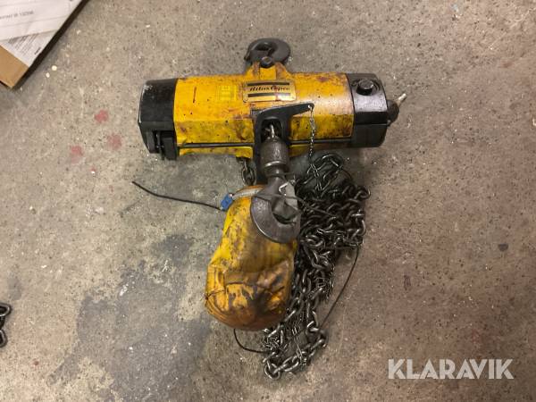 Telfer Atlas Copco LLA 500 tryckluftsdriven 0,5 ton