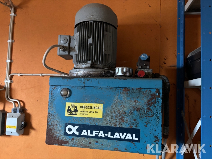 Hydraulisk utgödsling Alfa-Laval K-4-h6