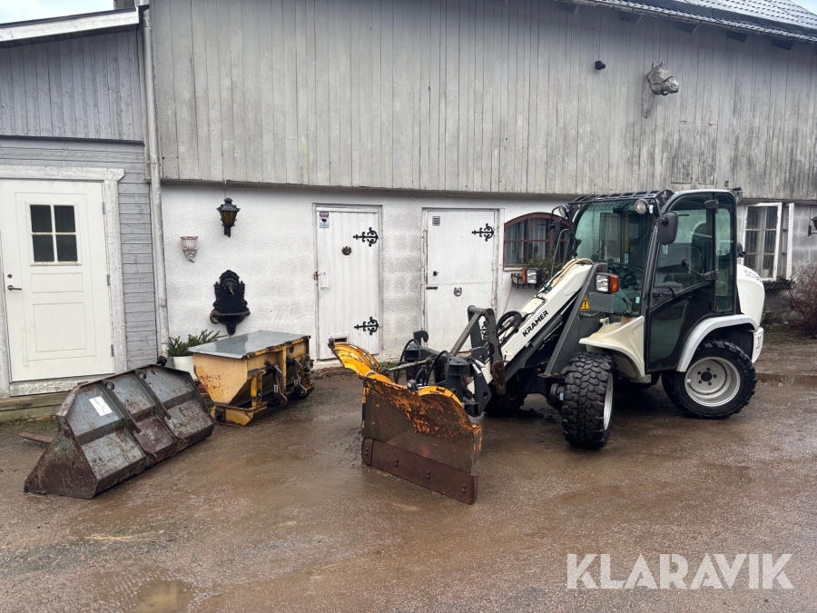 Hjullastare Kramer 5035 med redskap