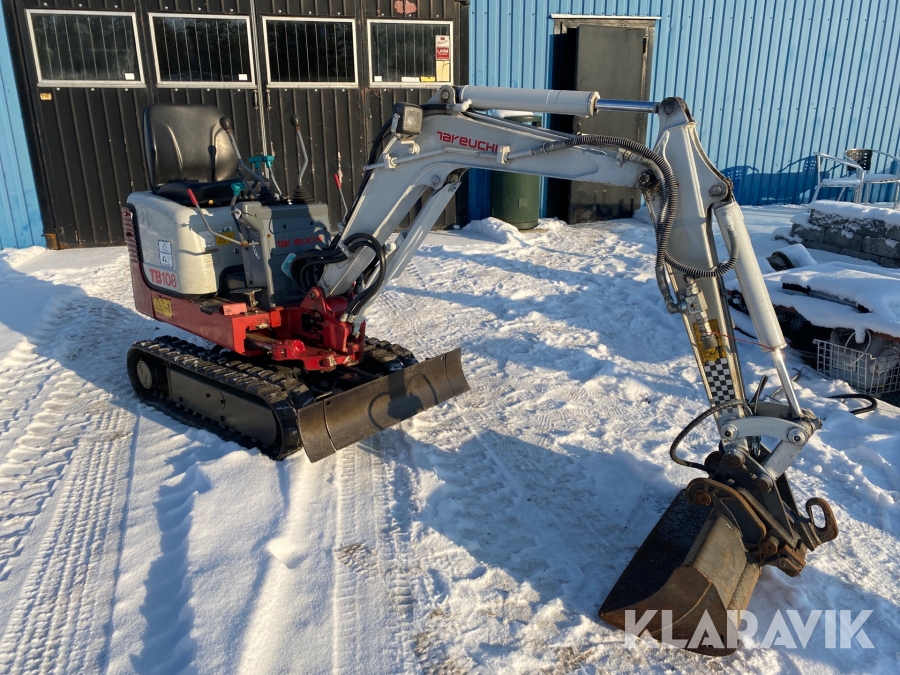 Minigrävare Takeuchi Take-Job TB108