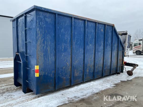 Lastväxlarflak med Palfinger-kran