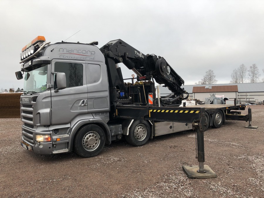 Bodbil Kranbil Scania R480