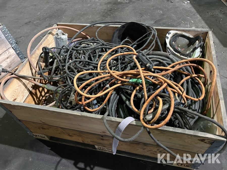 Svetsslangar, svetspinnar, svetsmask, gasolbrännare