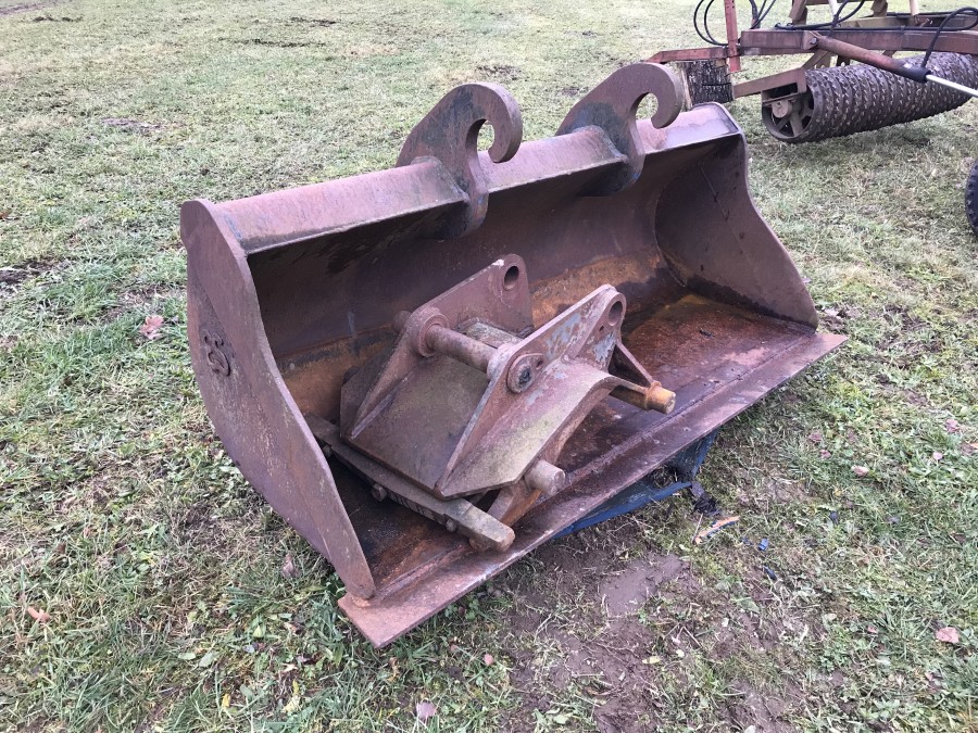 Planerskopa till grävmaskin