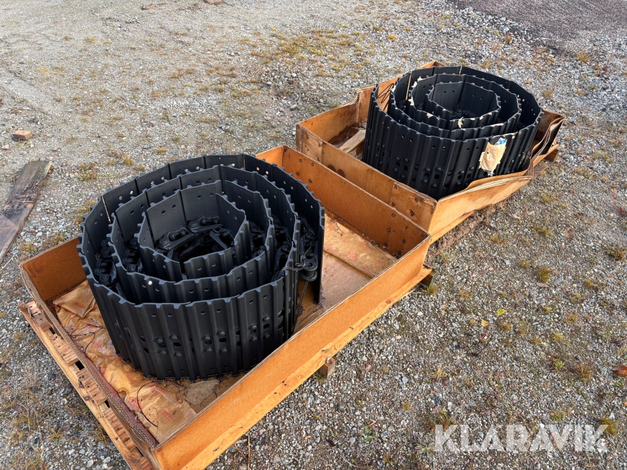 Komplett larvkedjeset 38 Plattor