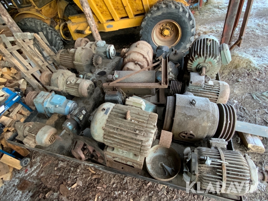 Elmotorer och kuggväxlar