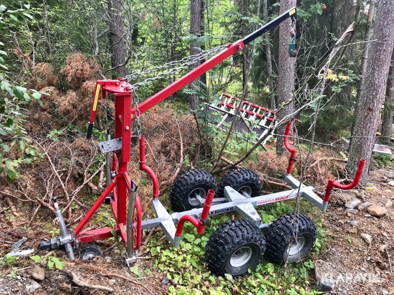 Timmervagn ATV Honda LT-10