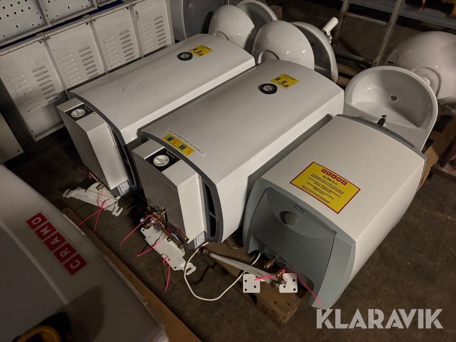 Varmvattenberedare 3 st