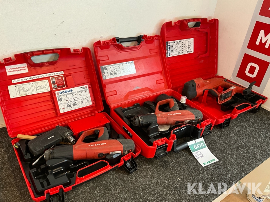 Bultpistol 3st Hilti DX 5 / DX 3-ME