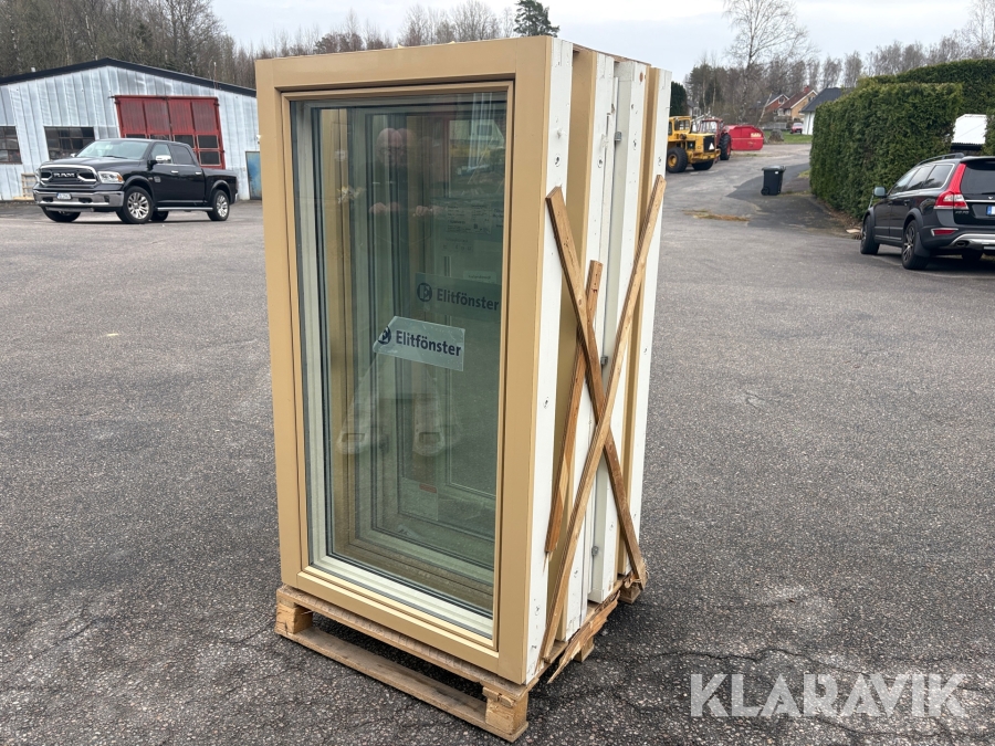 Träfönster med aluframsida. Elit 4 st