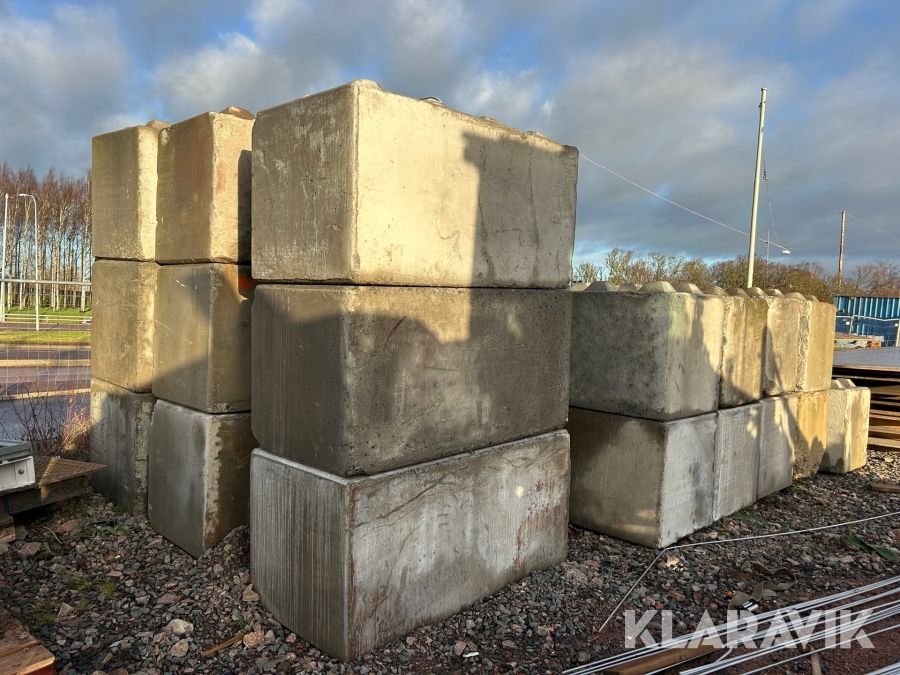 Betonglegoblock ca 45 st