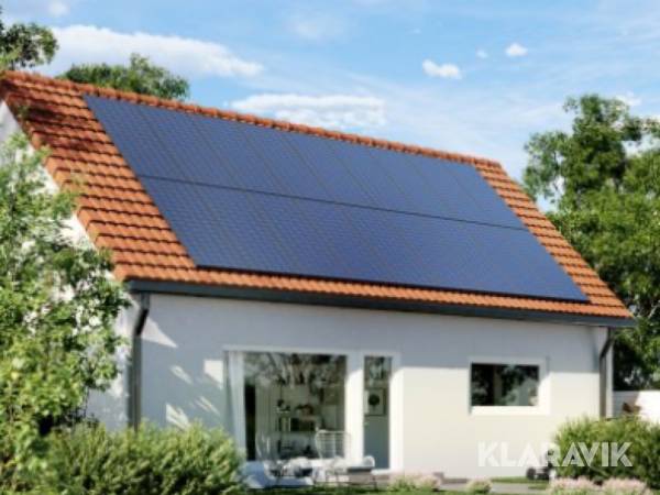 Solceller 5 kW komplett med växelriktare