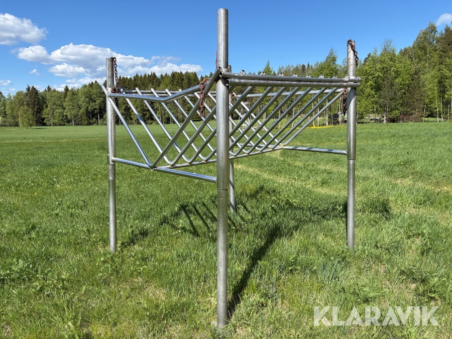 Foderhäck i rostfritt stål