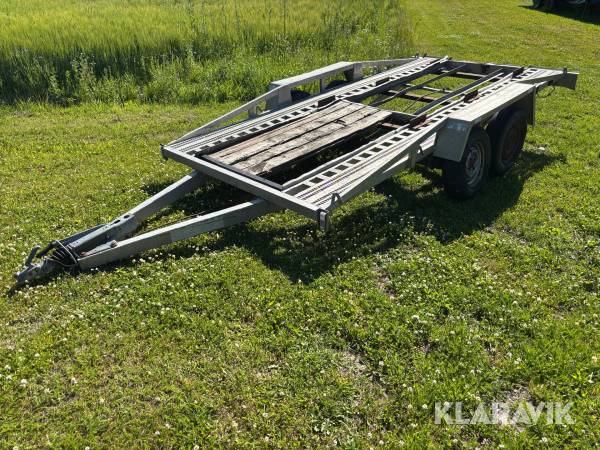 Personbilssläp TK Traveller BT 1500 B aluminium kärra