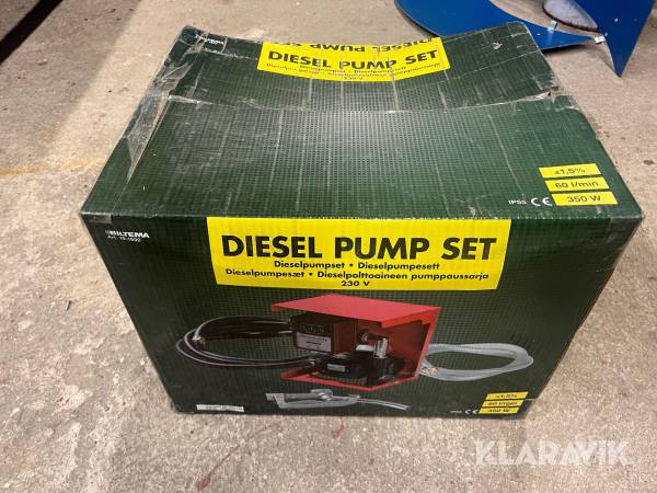 Dieselpump Biltema