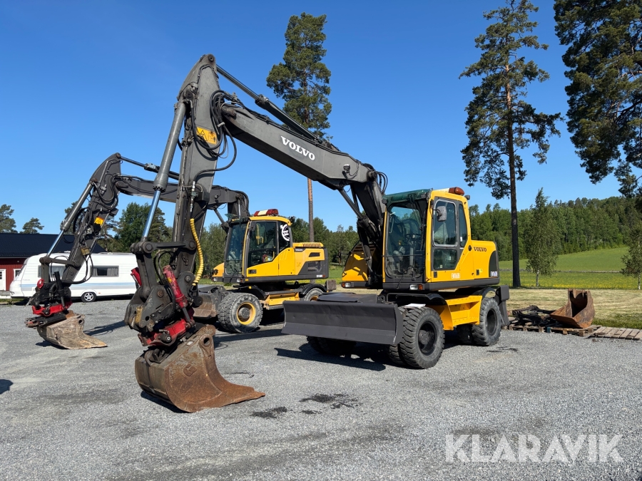 Grävmaskin Volvo EW160B