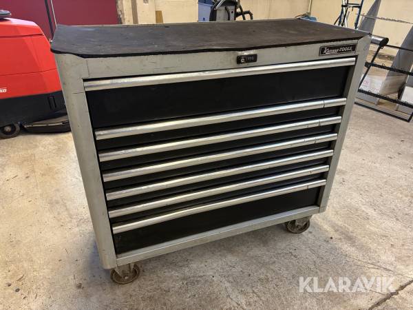 Verkstadsvagn Kamasa-tools med verktyg