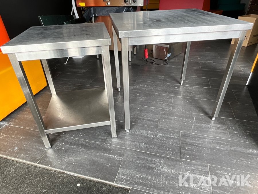 Köksbänkar   rostfria, höj och sänkbar