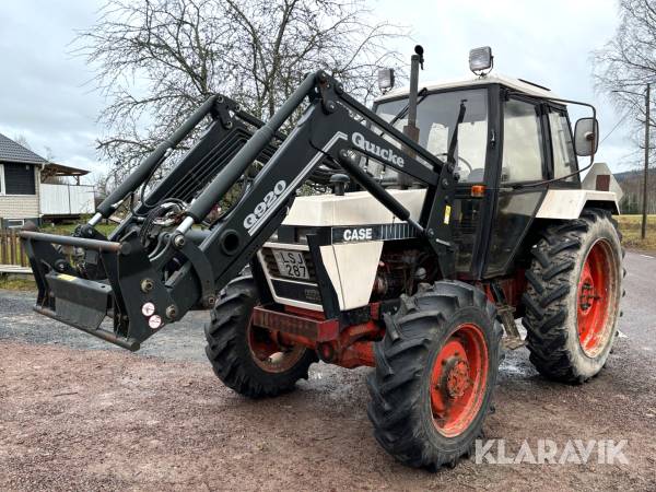 Traktor Case 1390 4WD med Frontlastare