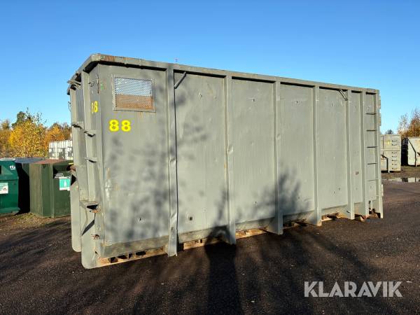 Lastväxlarcontainer 38 m3