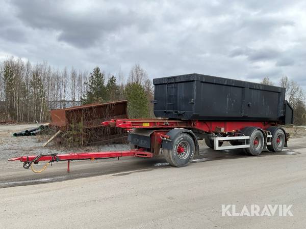 Kassettvagn SLP -3-8200-KS med tipp