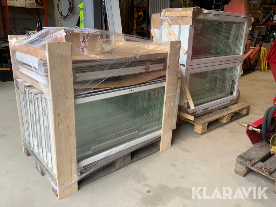 Fönster SP Balans sidohängda 9 st 3 glas