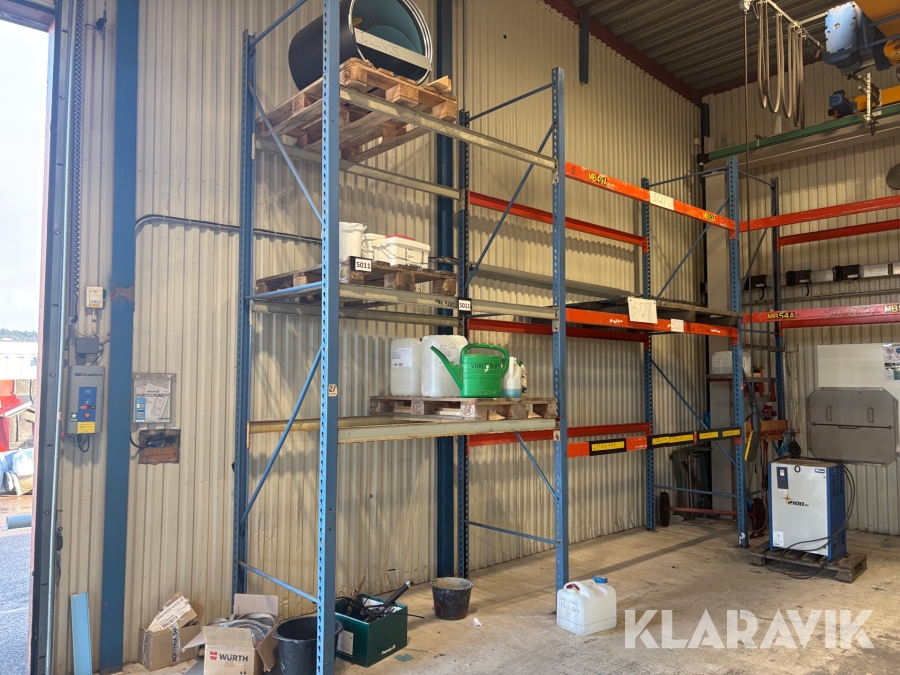 Pallställage 4 sektioner