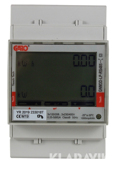 Garo Energimätare 340 styck och Garo JFB 40A 1000 styck