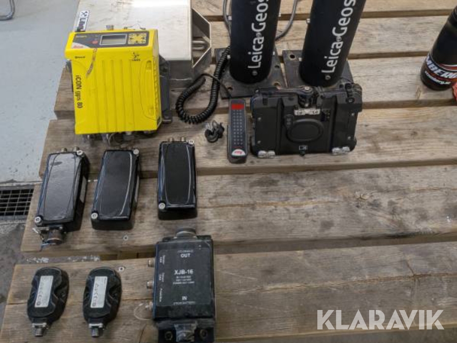 Grävssytem Leica 3D gps 80, MCP80 skärm