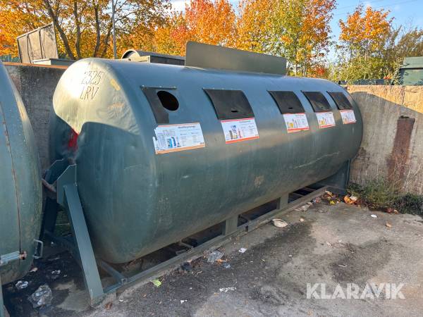 Container på lastväxlarram