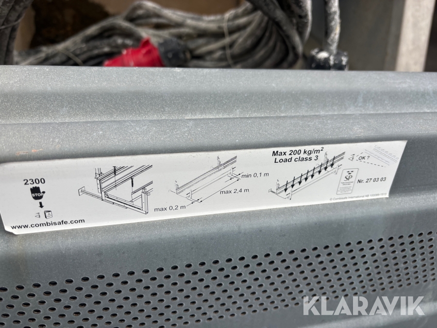 Hängbrygga Combisafe