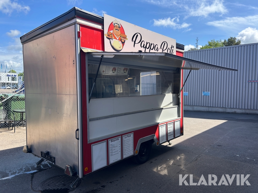 Serveringsvagn Folske Norderstedt VSA350