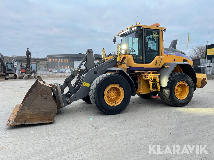 Hjullastare Volvo L90H GPS Maskinstyrning / Skopa