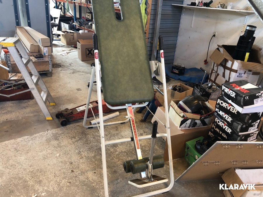 Sträckbänk  Svenska hälsobänken  