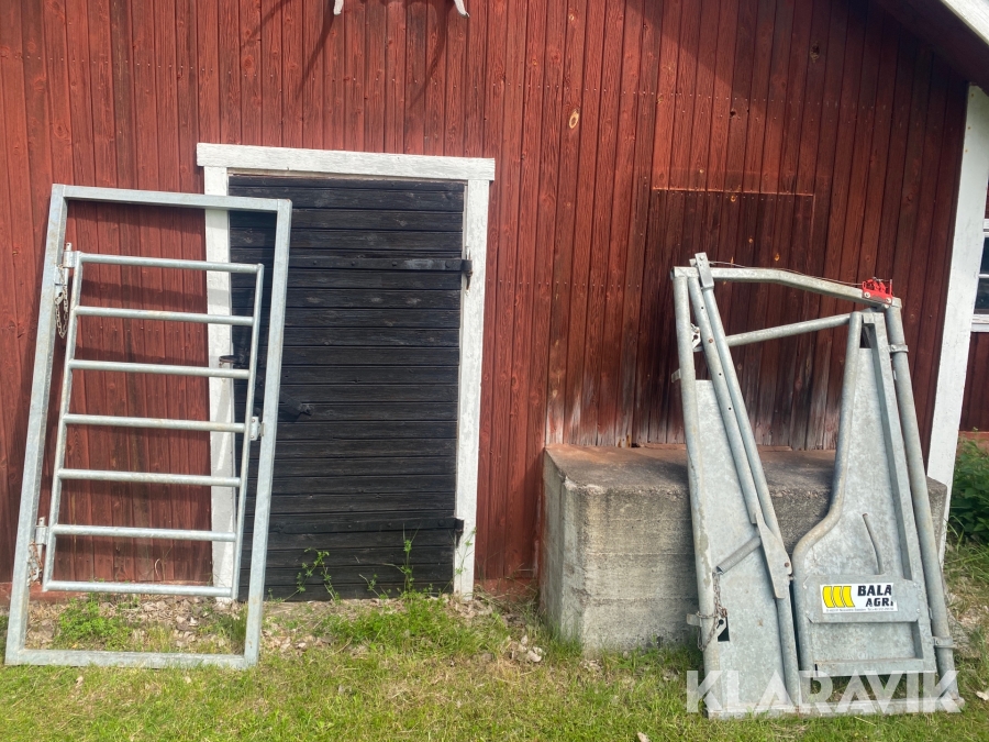 Behandlingsfront och gångdörr Bala Agri