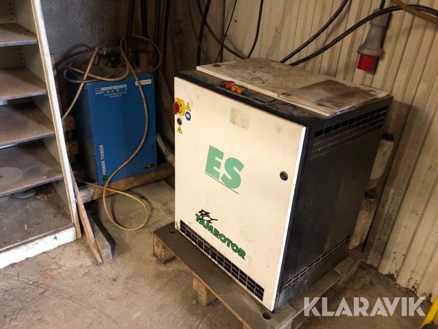 Skruvkompressor Gardner Denver ESS7 Tamrotor 