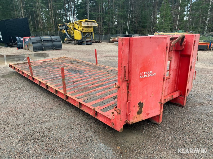 Maskinflak till lastväxlare